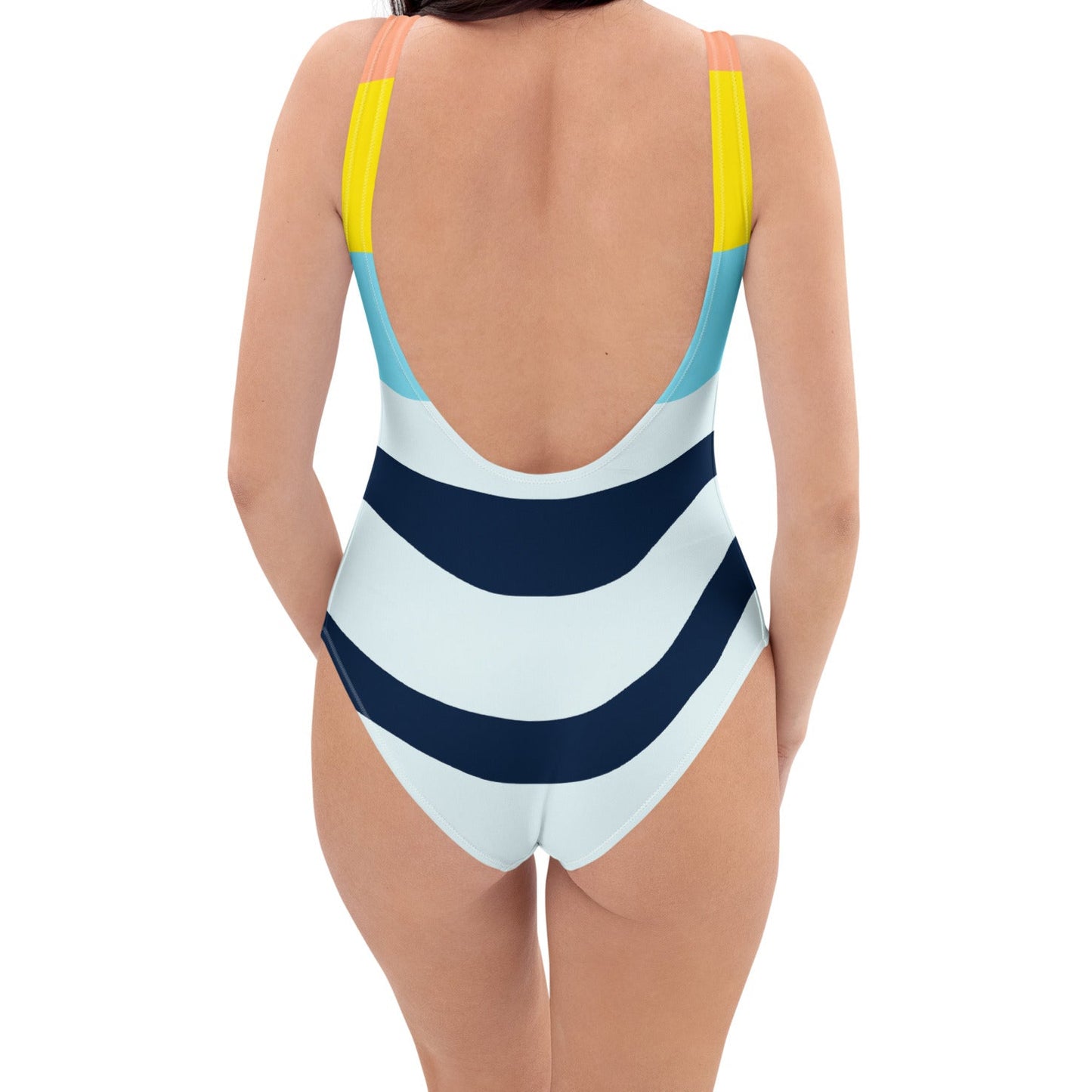 Andargos Abstract Design One-Piece Swimsuit