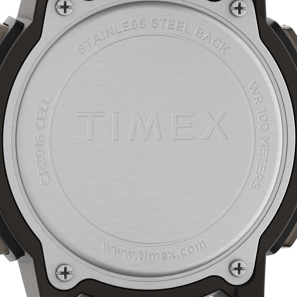 Timex Expedition Cat 5 - Estojo de resina marrom - Faixa marrom/preta [TW4B24500]