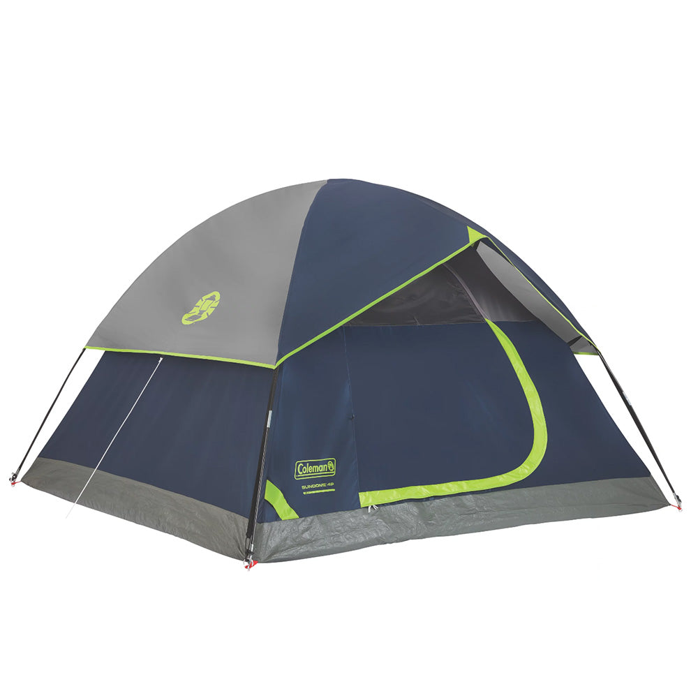 Tenda de acampamento Coleman Sundome para 4 pessoas - azul marinho cinza [2000035697]