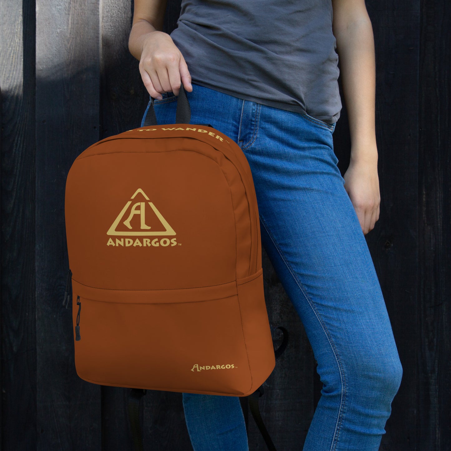 Andargos Saddle Brown Backpack