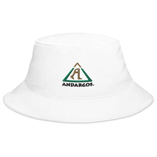 Andargos White Bucket Hat