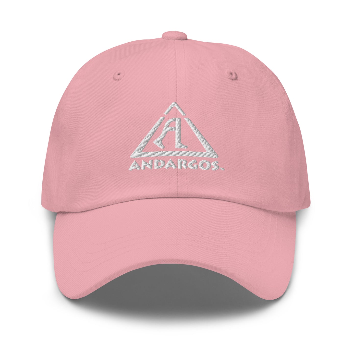 Andargos White Logo Baseball Cap