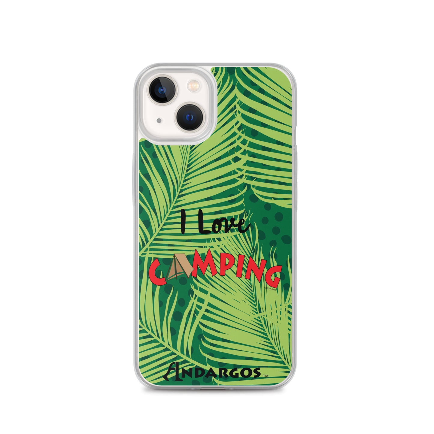 Funda Me encanta acampar para iPhone®