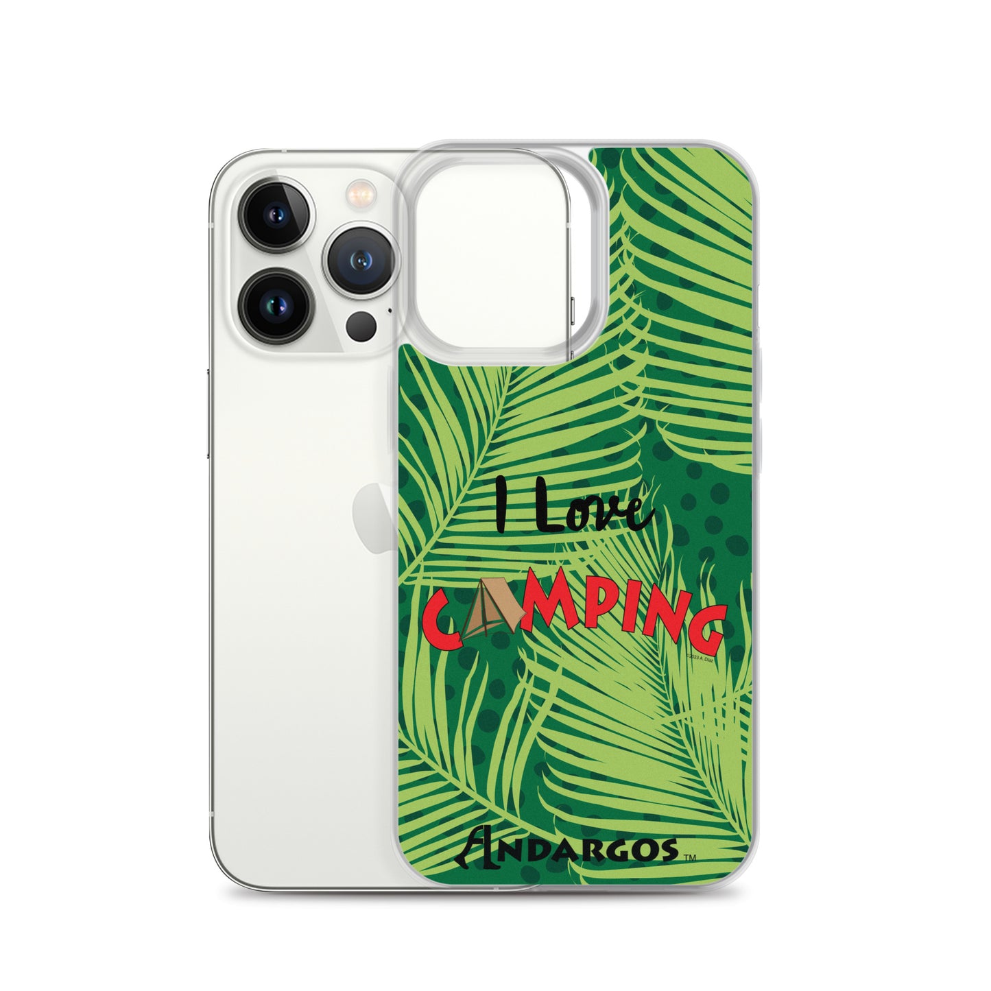 Funda Me encanta acampar para iPhone®