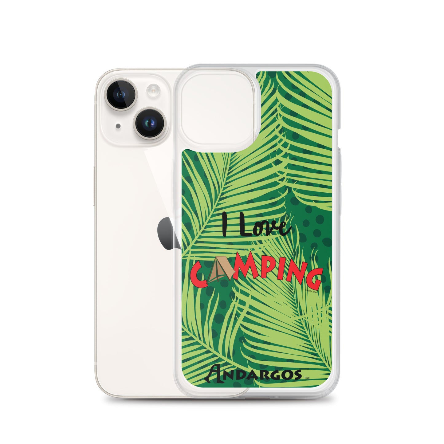 Funda Me encanta acampar para iPhone®