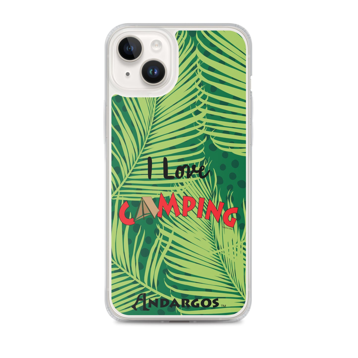 Funda Me encanta acampar para iPhone®