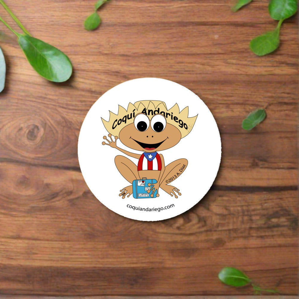 Coqui Andariego Character Stickers