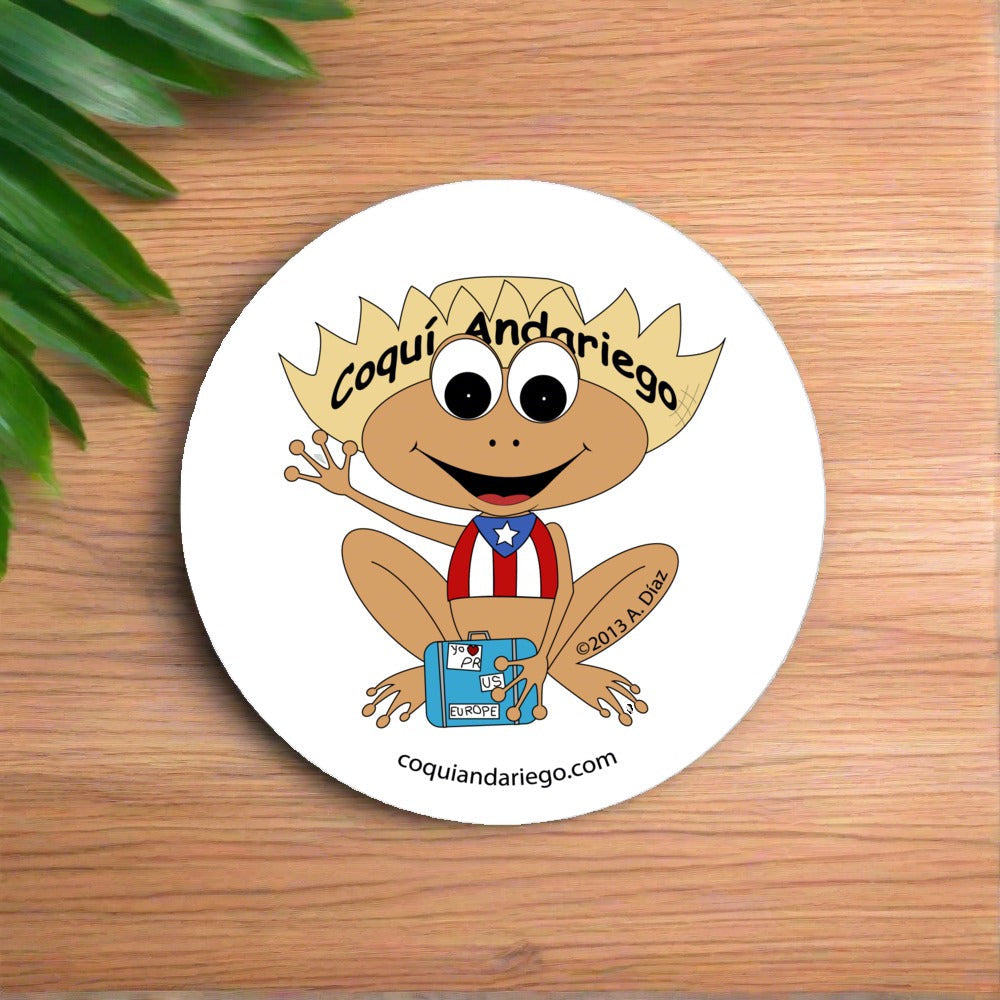 Coqui Andariego Character Stickers