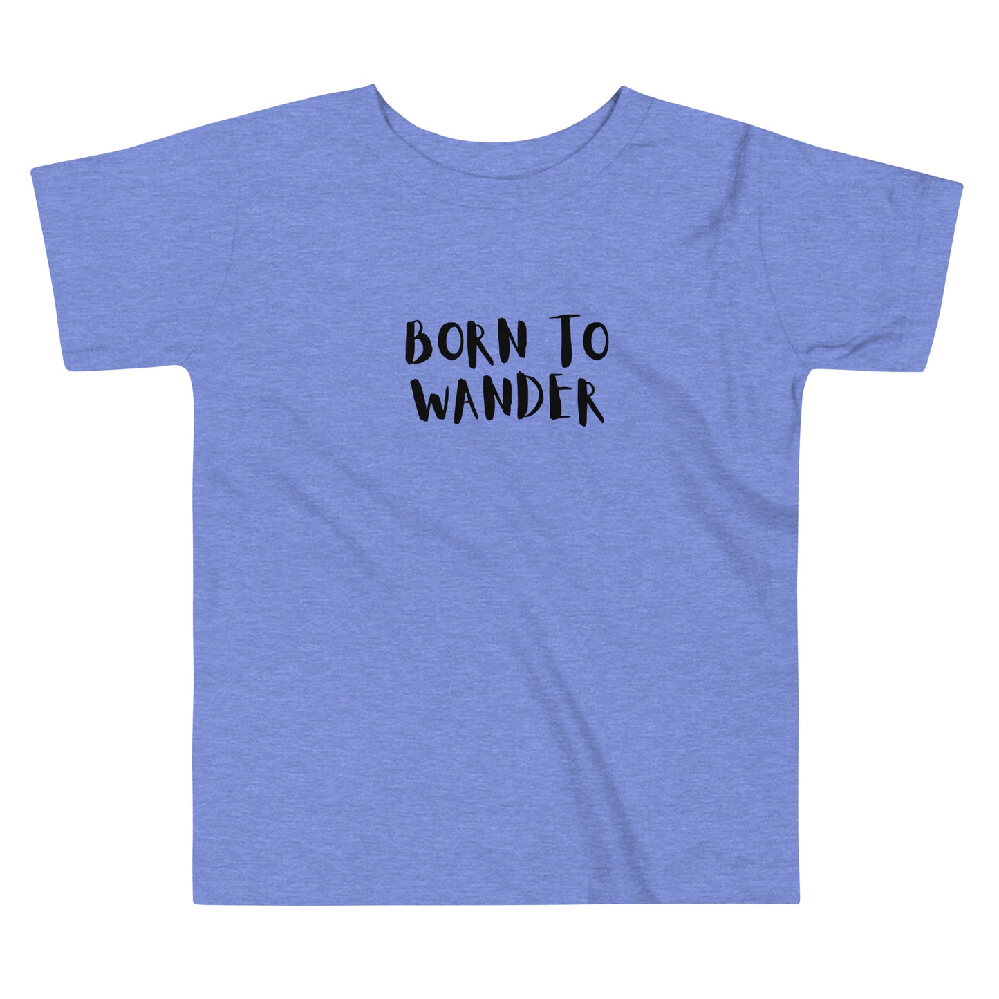 Born To Wander Toddler Short Sleeve Tee