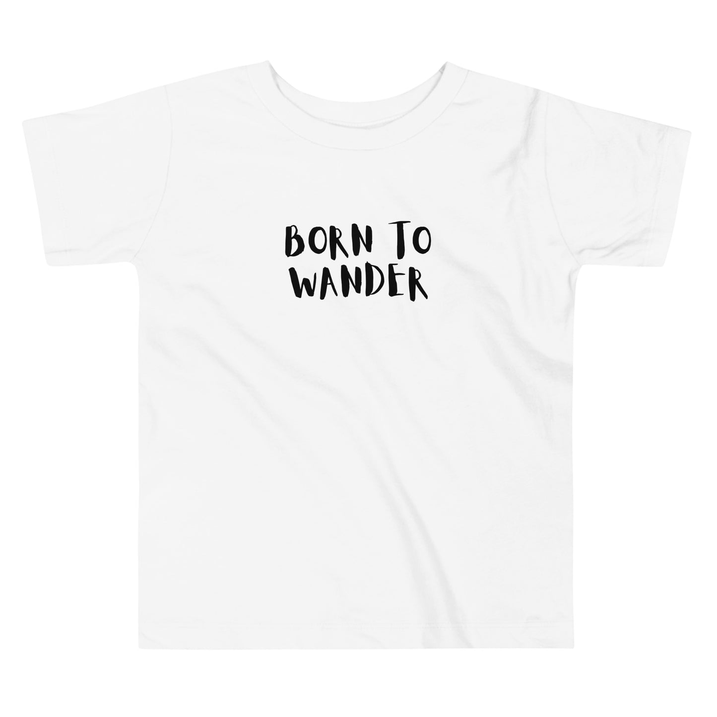 Born To Wander Toddler Short Sleeve Tee