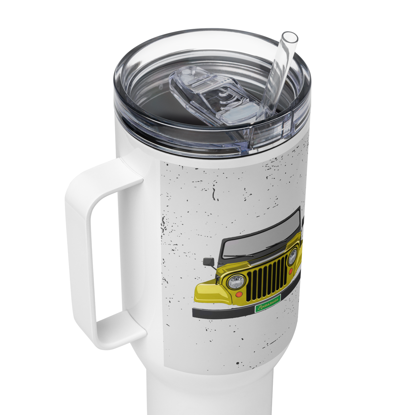 Andargos CJ Renegade 40 Oz Stainless Steel Travel Mug