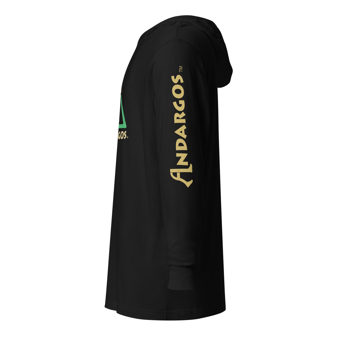 Andargos Logo Hooded Unisex Long-Sleeve Tee