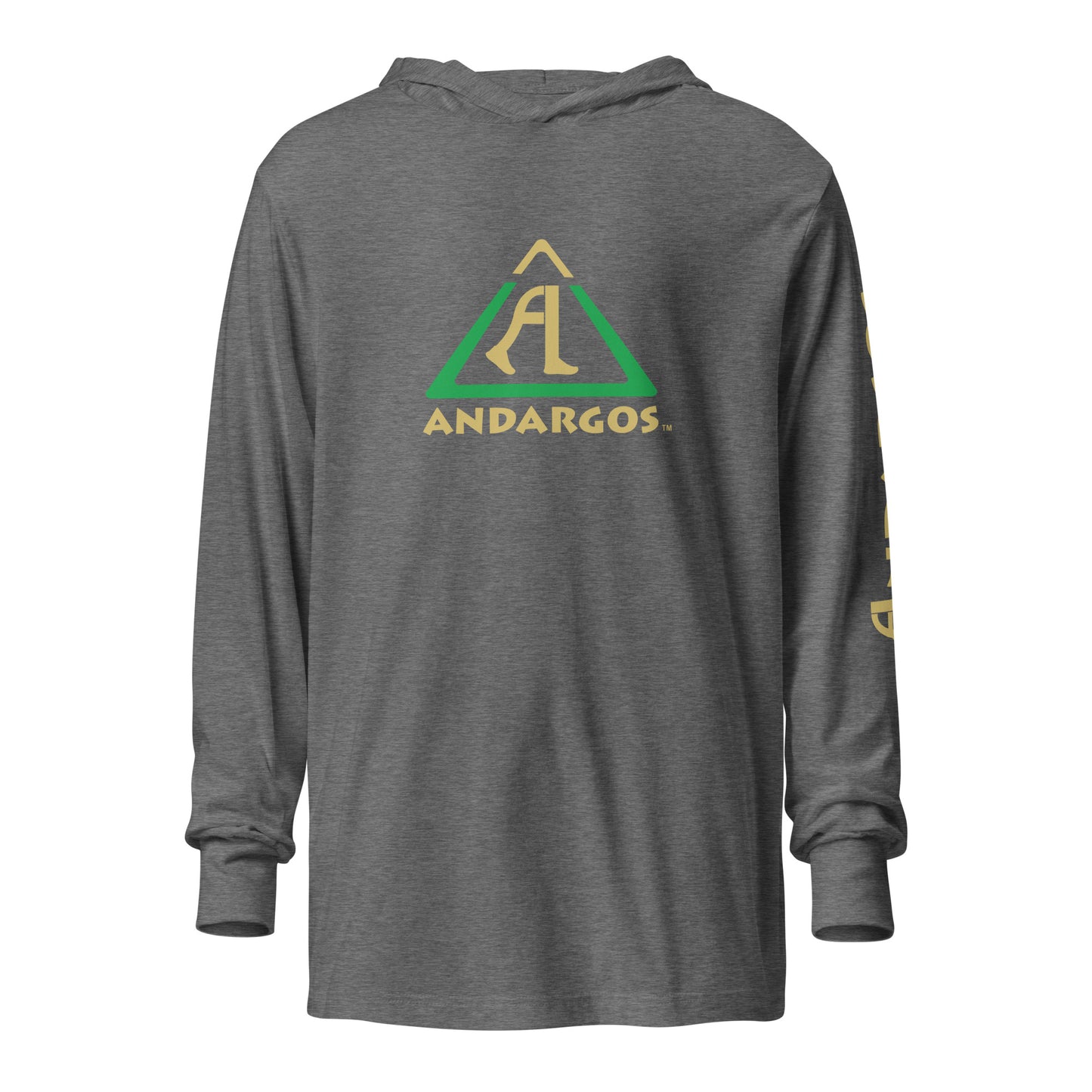 Andargos Logo Hooded Unisex Long-Sleeve Tee