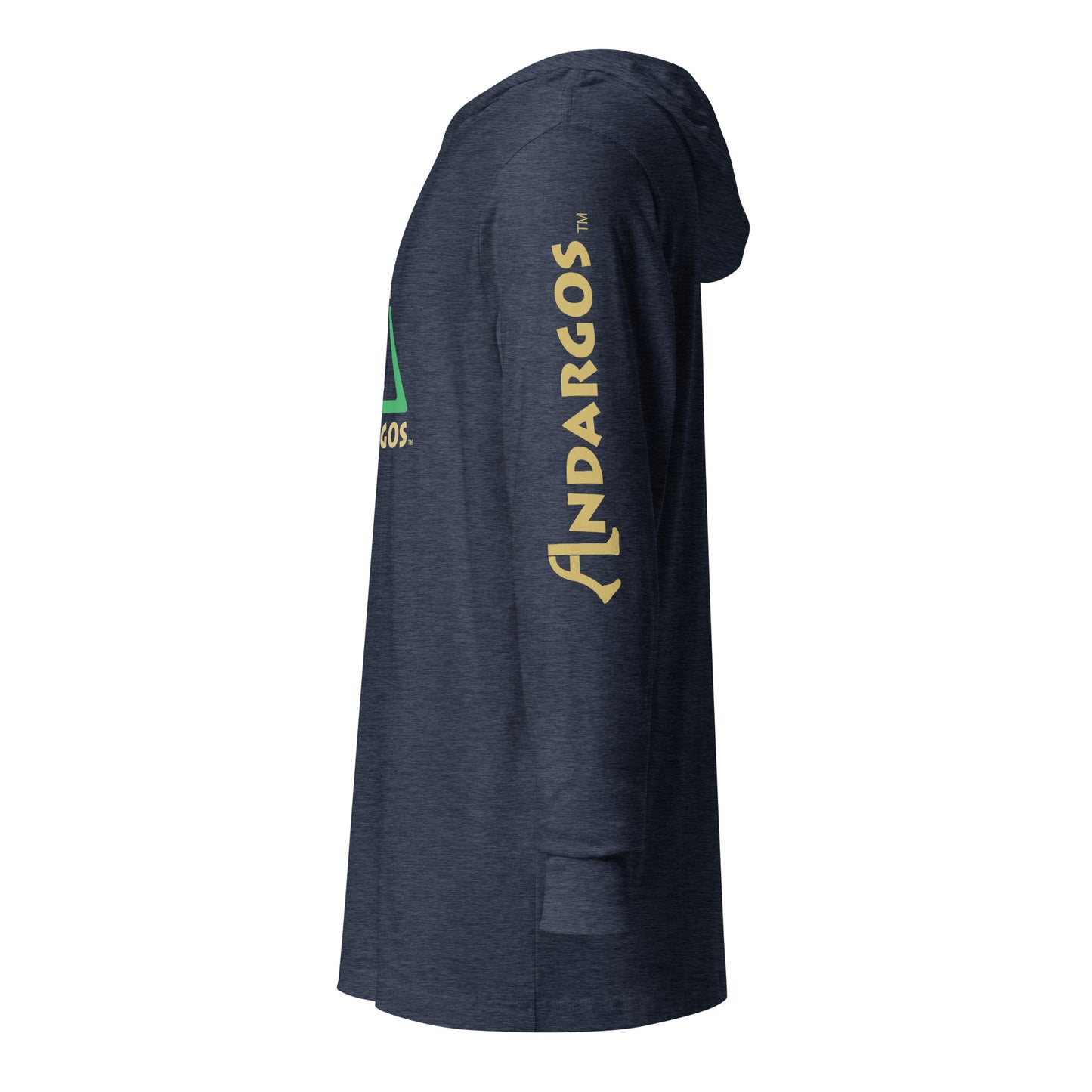 Andargos Logo Hooded Unisex Long-Sleeve Tee