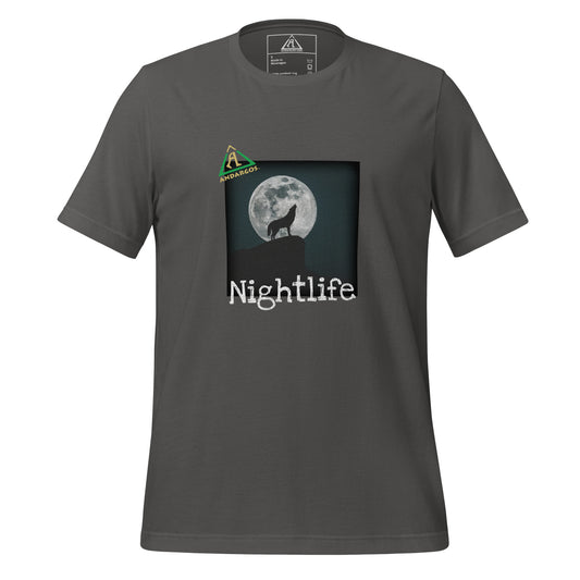 Camiseta unisex vida nocturna