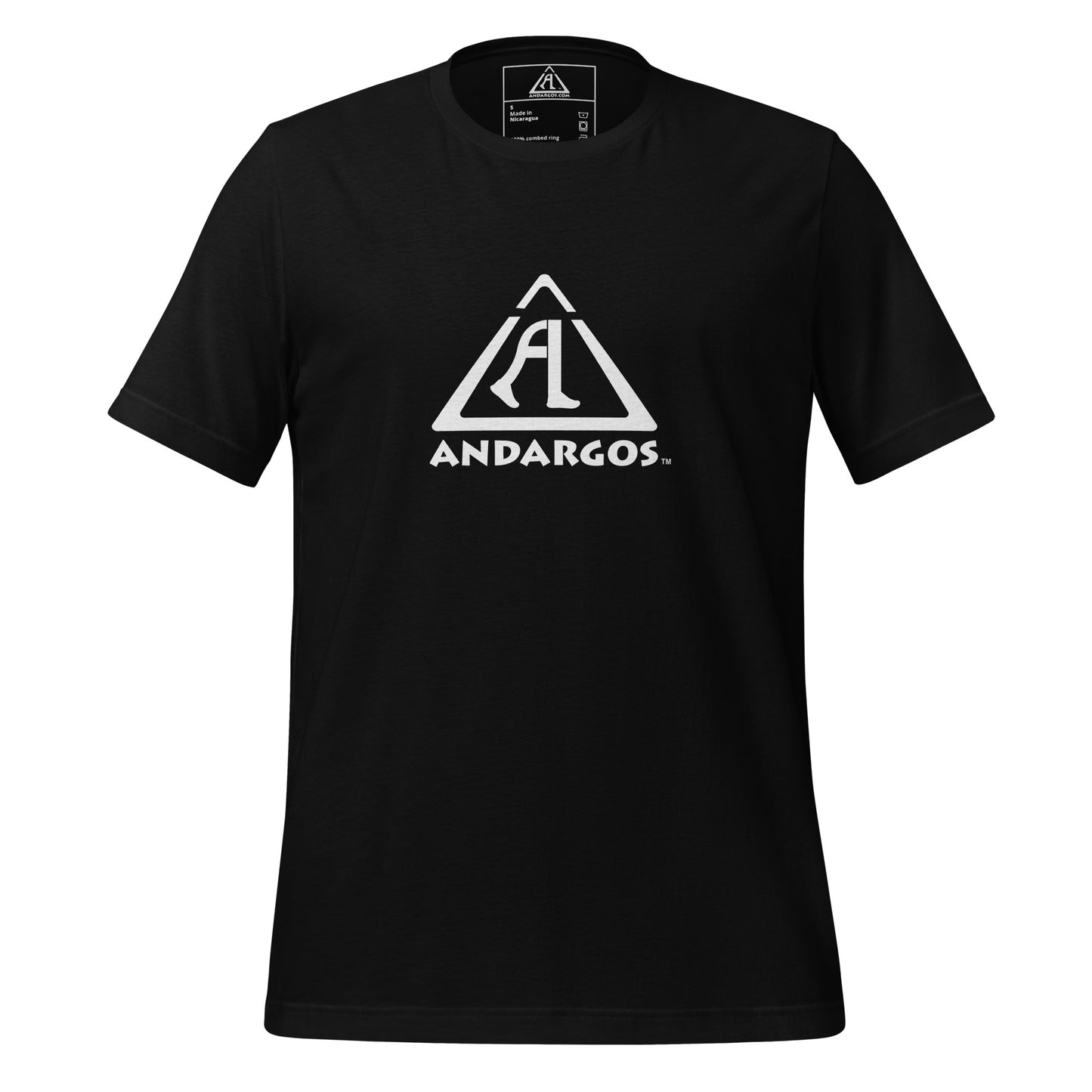 Andargos White Logo Unisex T-Shirt