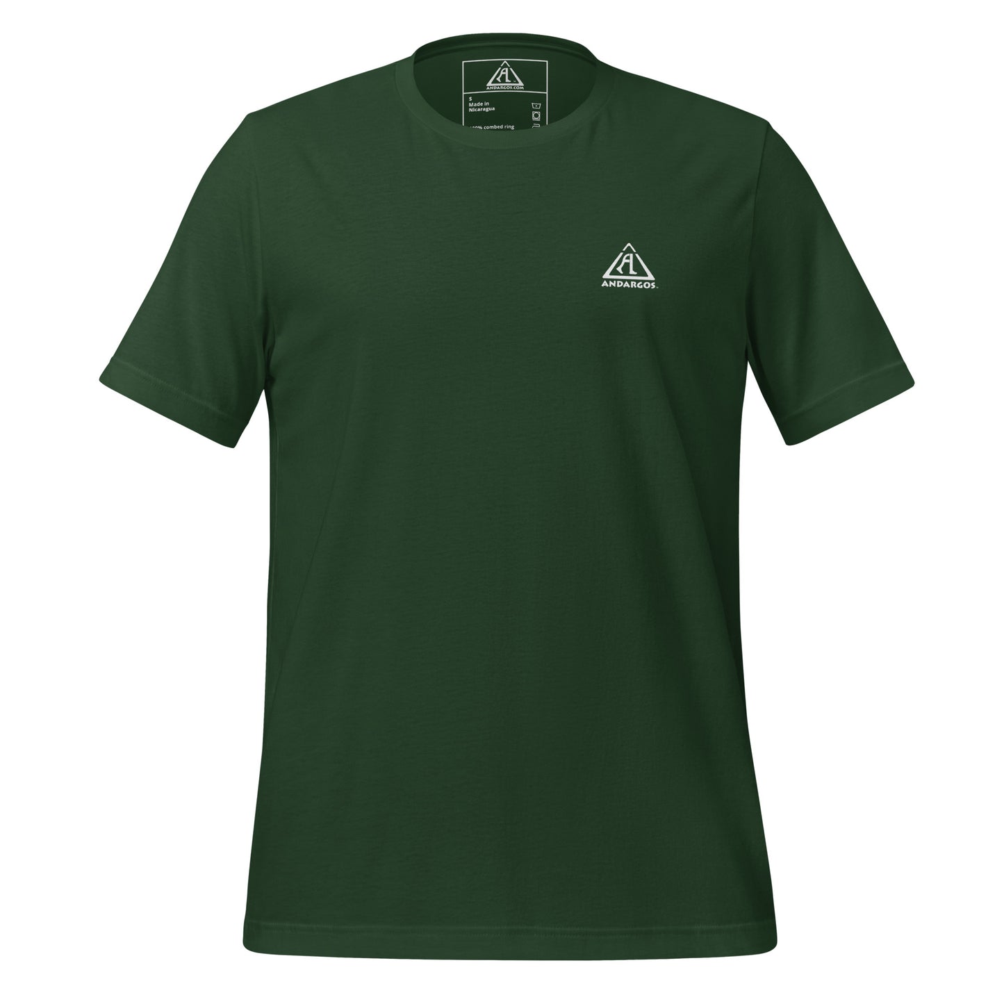 Andariego Outdoors - Camiseta unissex clássica em cores escuras