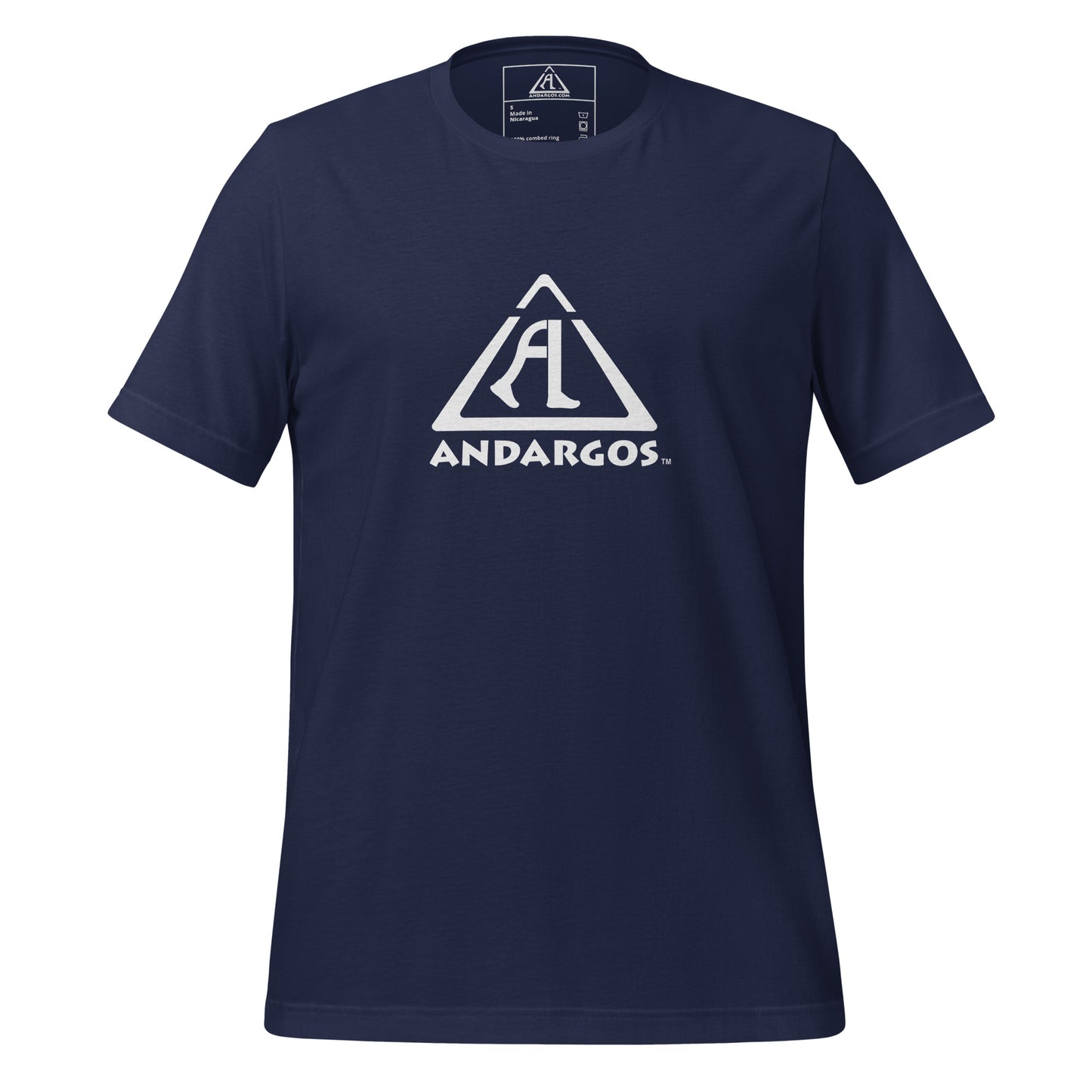 Andargos White Logo Unisex T-Shirt