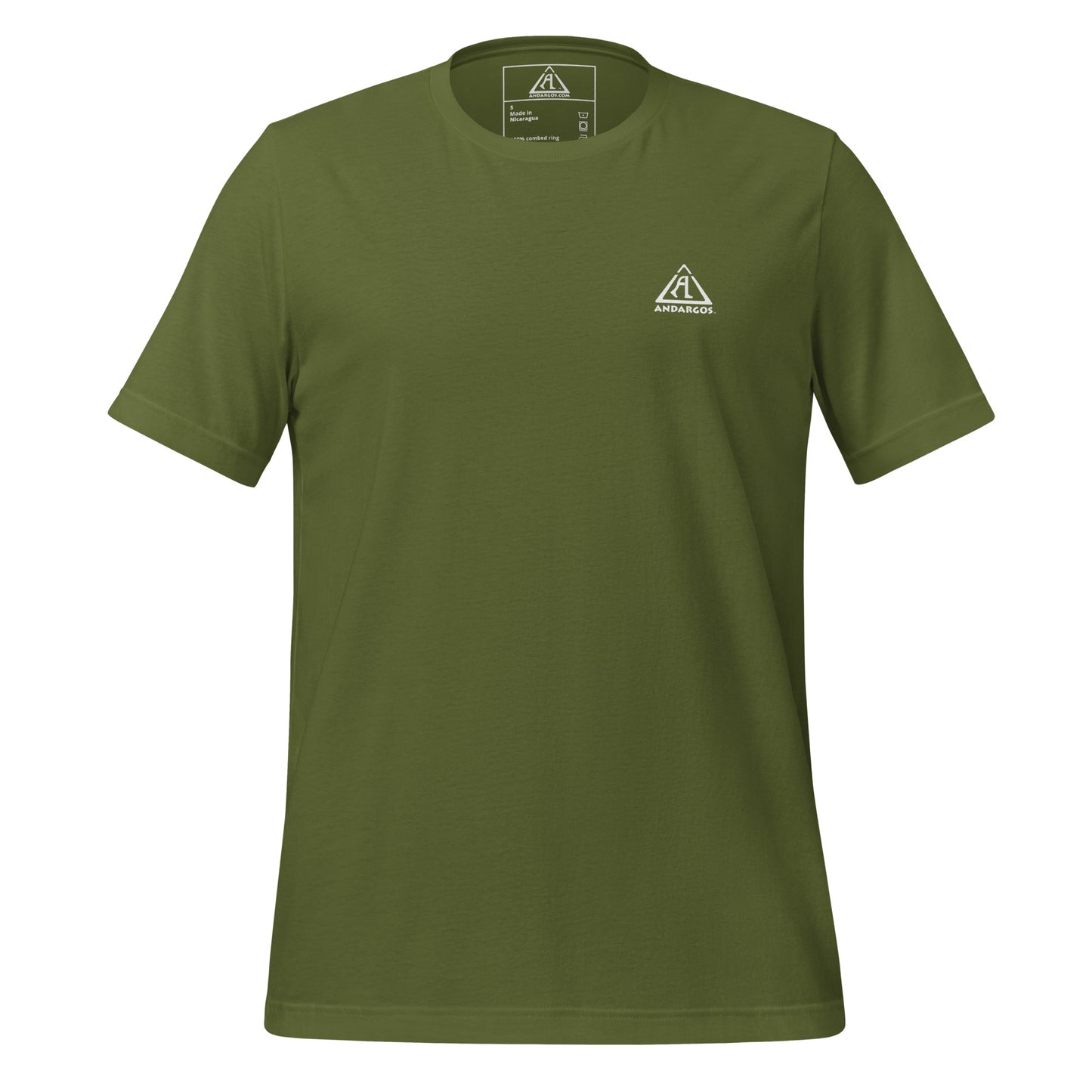 Andariego Outdoors - Camiseta unissex clássica em cores escuras